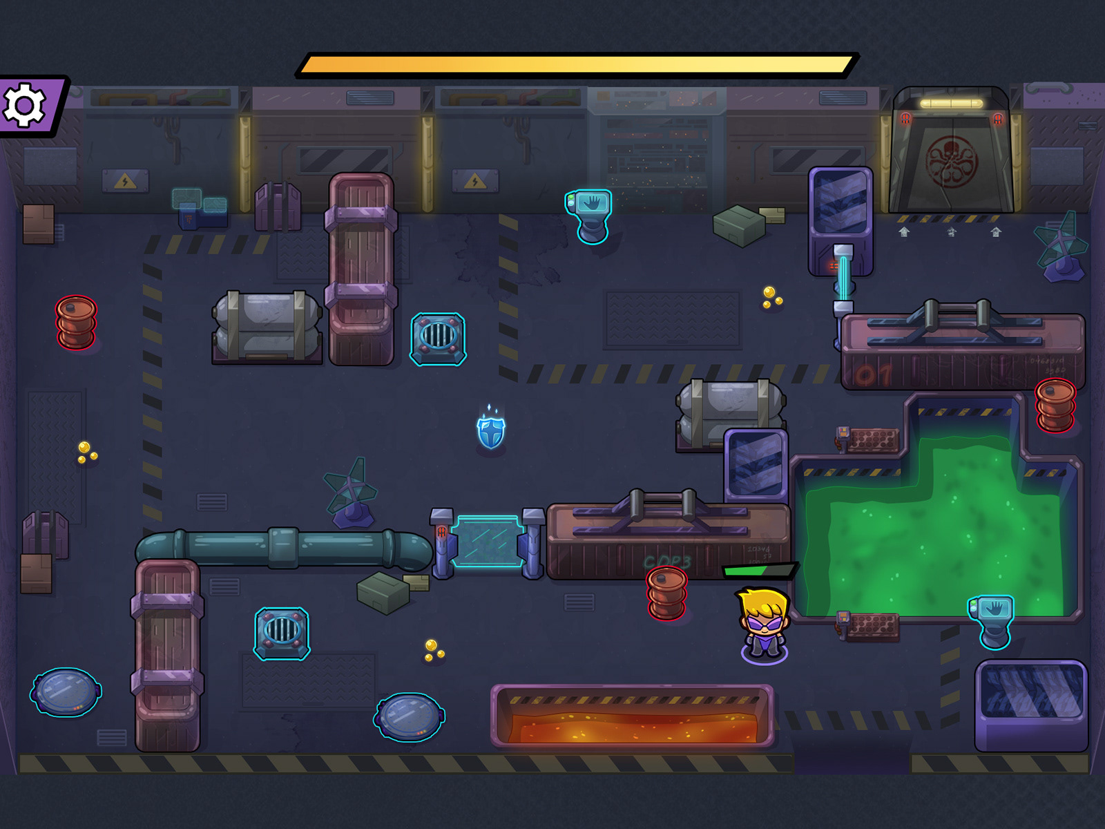 Hawkeye rogue-like game