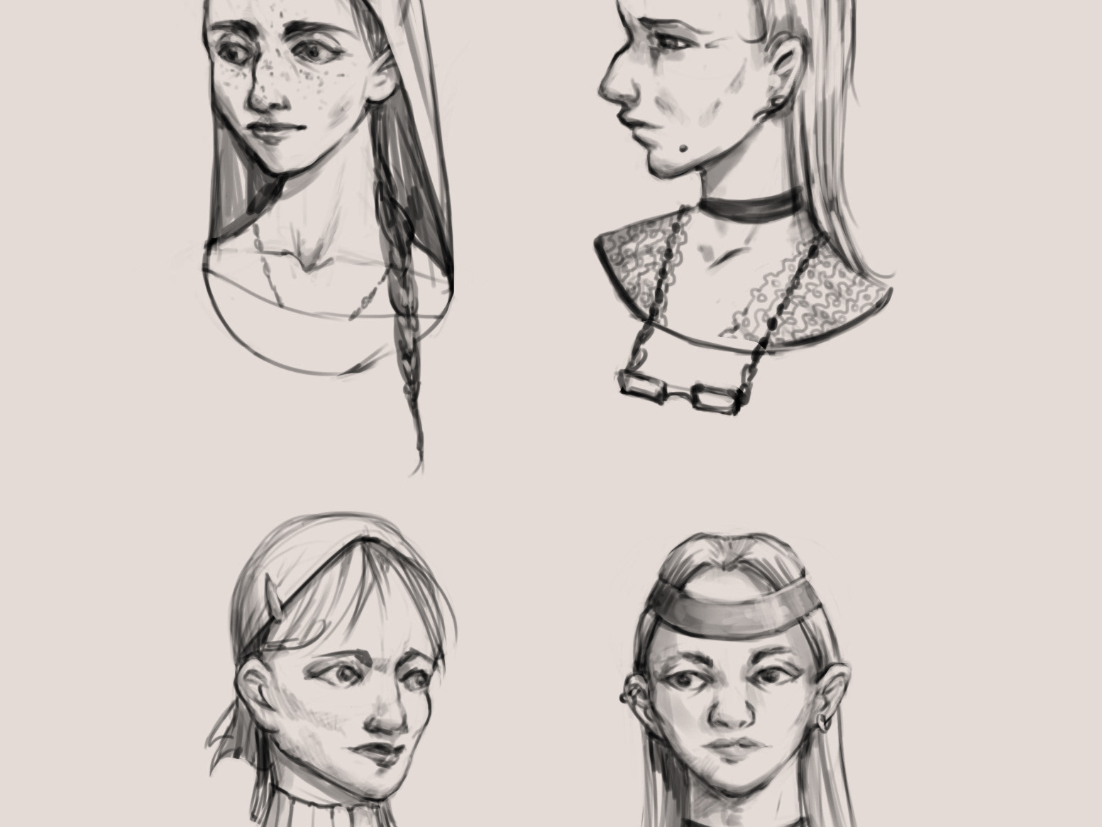 Detective characters WIP