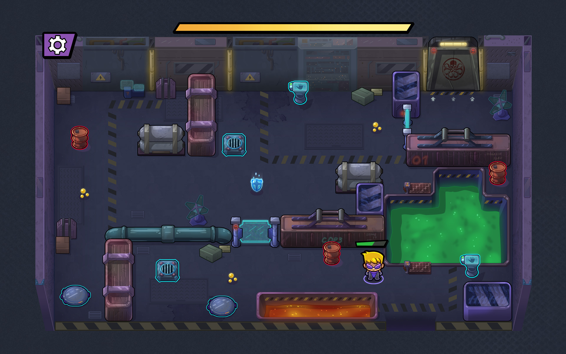 Hawkeye rogue-like game